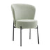 Scaun Houlian Verde stofa, 46x66x89 cm
