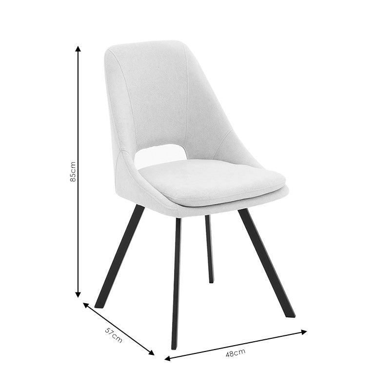 Scaun Initiate, 57x48x85 cm - Roz