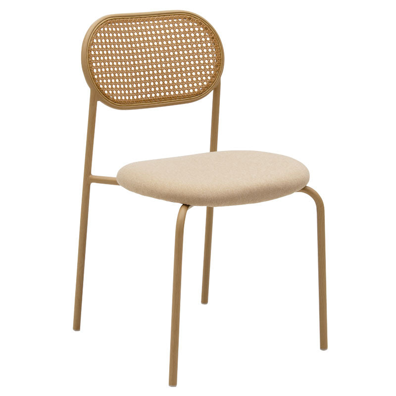 Scaun James, Negru - Natural, 50x46x79 cm - Scaun James, Negru - Natural, 50x46x79 cm - 058-000054