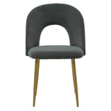 Scaun Jonah, Gri, 57x55x85 cm
