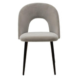 Scaun Jonah, Gri, 57x55x85 cm