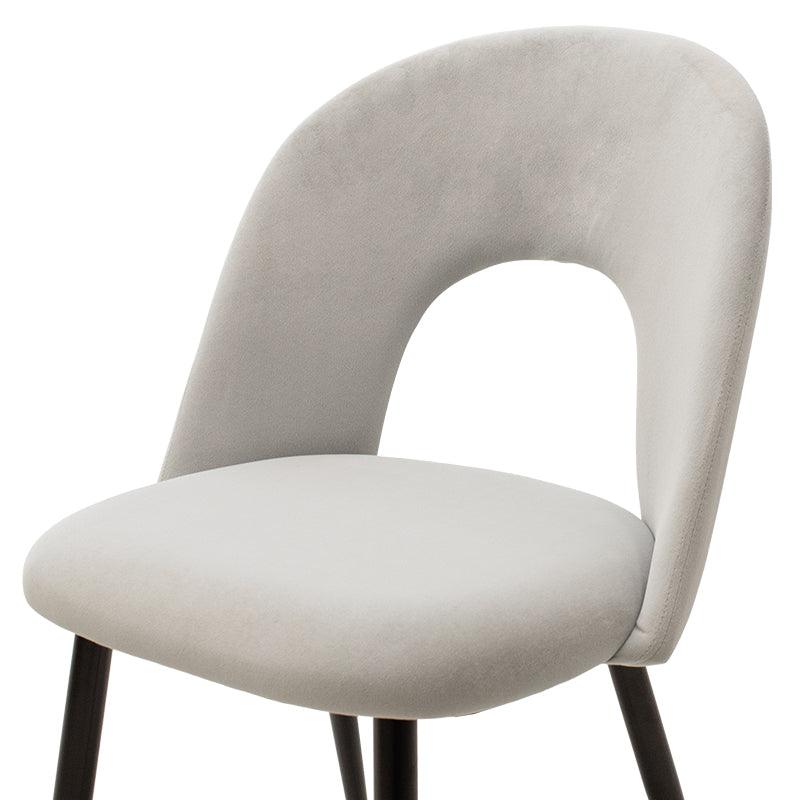 Scaun Jonah, Gri, 57x55x85 cm