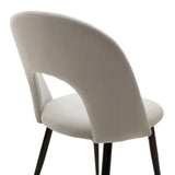 Scaun Jonah, Gri, 57x55x85 cm