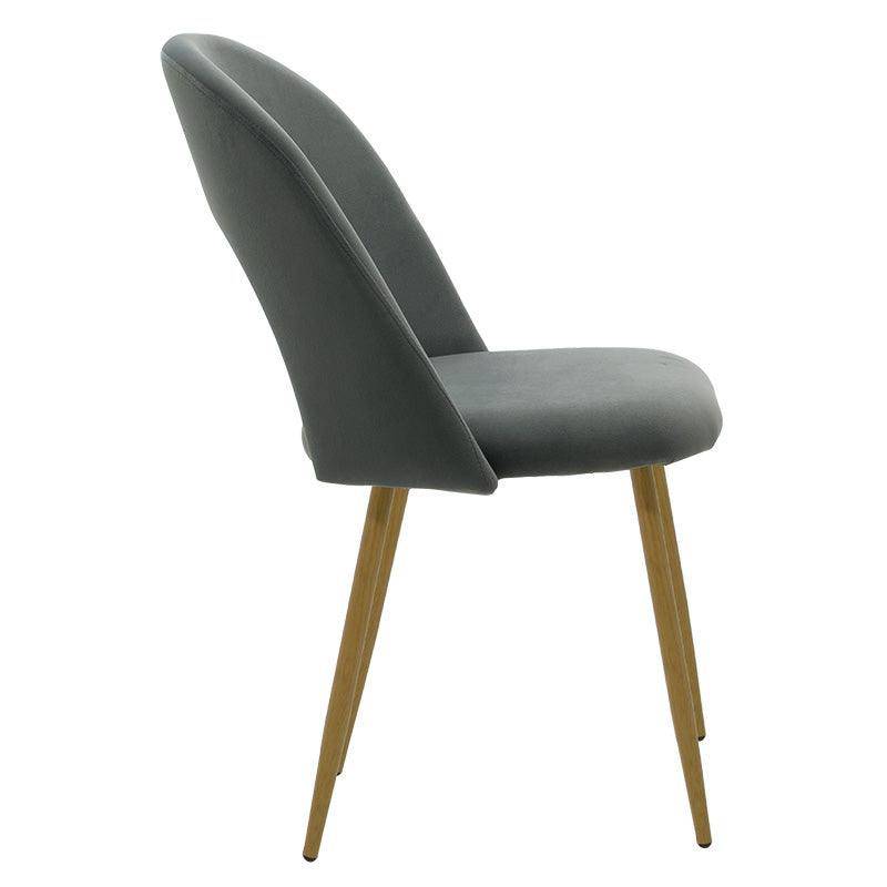 Scaun Jonah, Gri, 57x55x85 cm