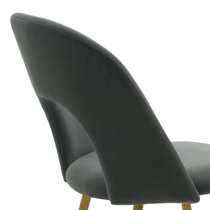 Scaun Jonah, Gri, 57x55x85 cm