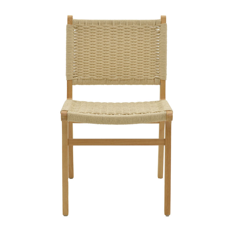Scaun Julien din si sfoara 61x54x85 cm, Multicolor - Natural, 49x59 cm - Natural