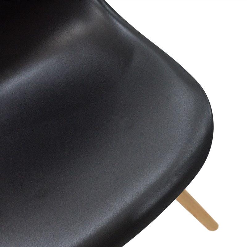 Scaun Julita, 46x50x82 cm - Negru