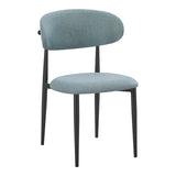 Scaun Kaourt, picioare negre, Diverse culori, 49x55x80 cm - Albastru | SKU: 428-000009 | Scaun Kaourt, picioare negre, 49x55x80 cm, varianta Albastru, produs pentru amenajarea locuinței, disponibil online în România la CasaMob