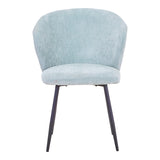 Scaun Karg, Diverse culori, 57x62x80 cm - Turcoaz