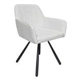 Scaun Kinuz, Stofa, 55x60x86 cm - Bej