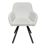 Scaun Kinuz, Stofa, 55x60x86 cm - Bej