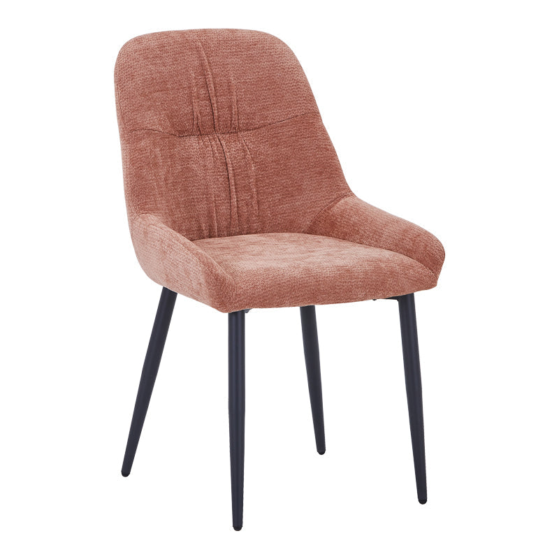 Scaun Larissia, Stofa, 53x59x89 cm - Roz