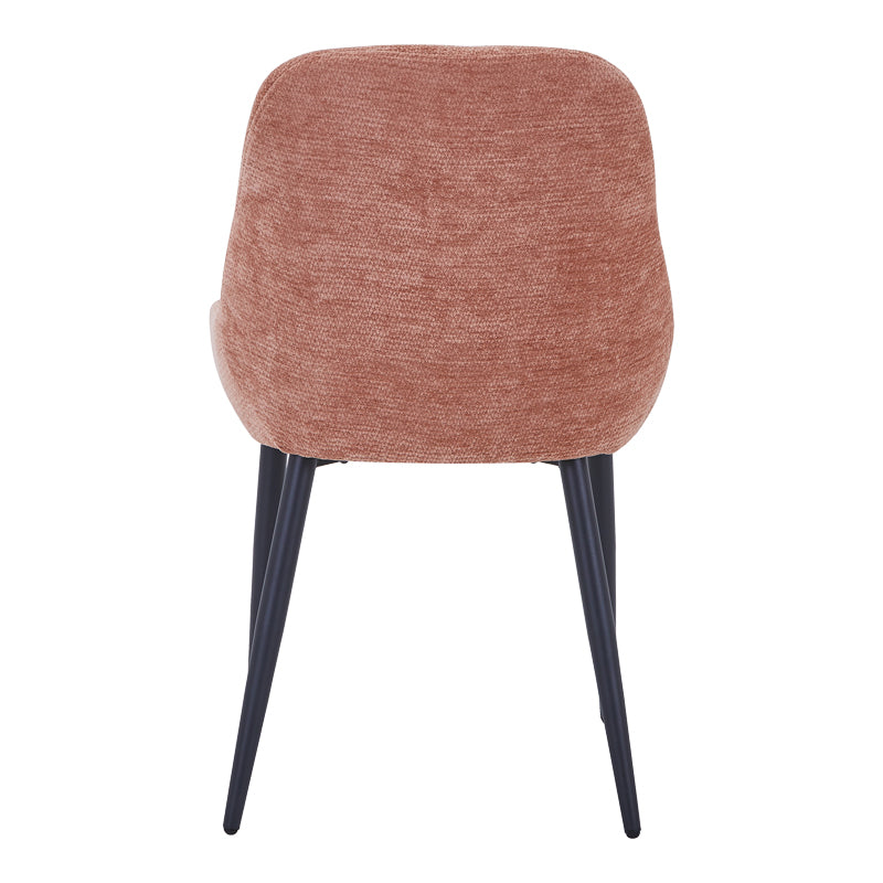 Scaun Larissia, Stofa, 53x59x89 cm - Roz