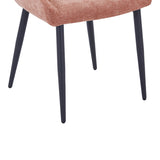 Scaun Larissia, Stofa, 53x59x89 cm - Roz