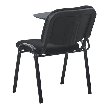Scaun Lector, Stofa, Negru, 54x54x78 cm