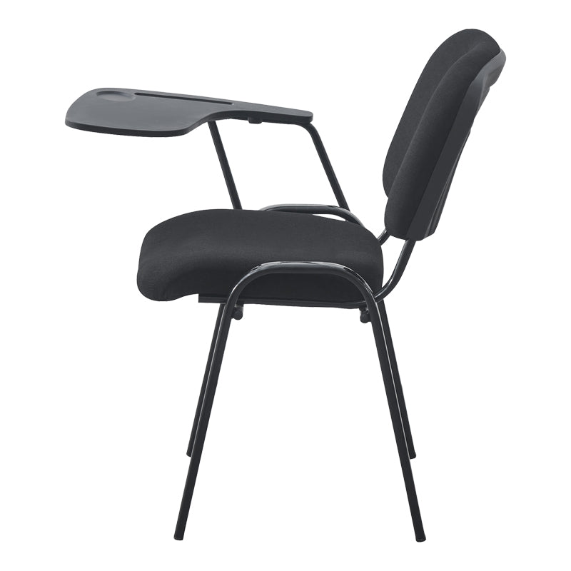 Scaun Lector, Stofa, Negru, 54x54x78 cm
