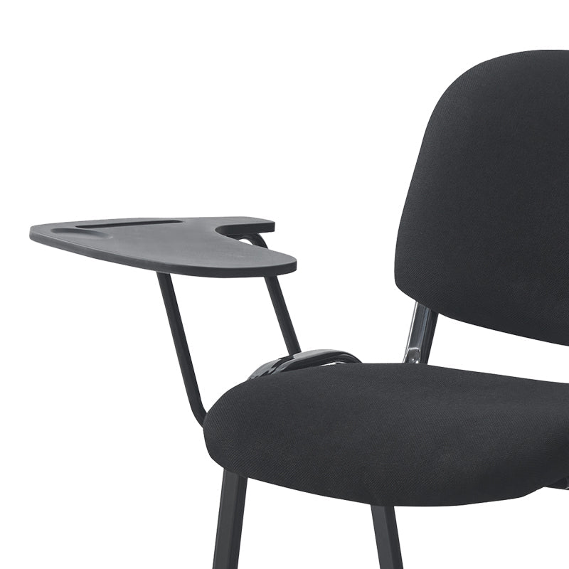 Scaun Lector, Stofa, Negru, 54x54x78 cm