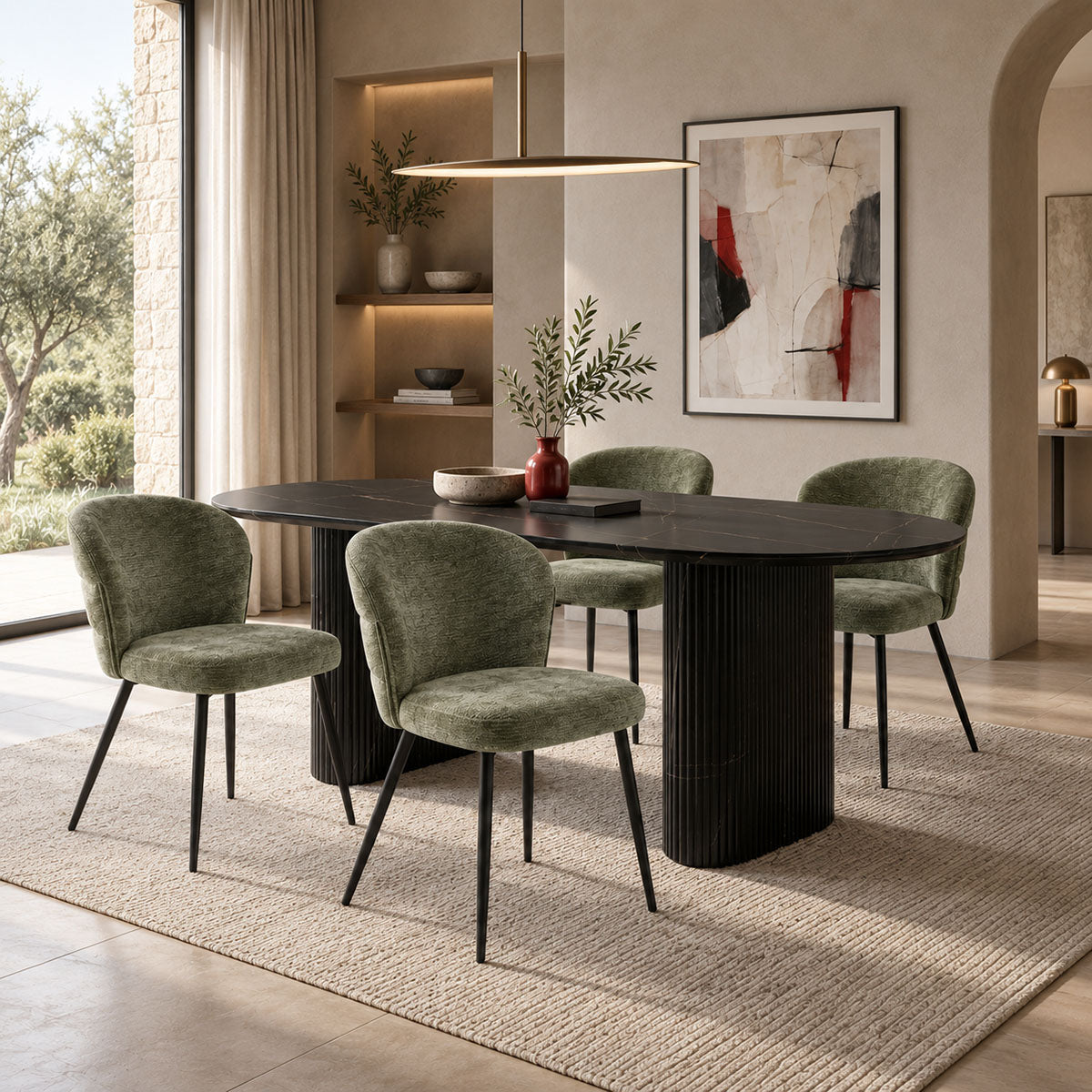 Scaun Mercy, Diverse culori, 57x61x79 cm - Verde | SKU: 093-000046 | Scaun Mercy, 57x61x79 cm, varianta Verde, produs pentru amenajarea locuinței, disponibil online în România la CasaMob