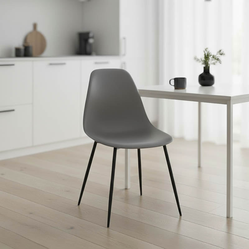 Scaun modern Ballen, antracit, 41x53x84 cm