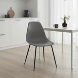 Scaun modern Ballen, antracit, 41x53x84 cm