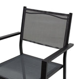 Scaun Moly, Antracit - Negru, 56x61x87 cm - Negru