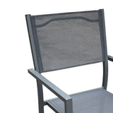 Scaun Moly, Antracit - Negru, 56x61x87 cm - Antracit