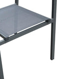 Scaun Moly, Antracit - Negru, 56x61x87 cm - Antracit