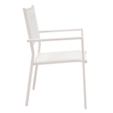 Scaun Moly, Antracit - Negru, 56x61x87 cm - Alb
