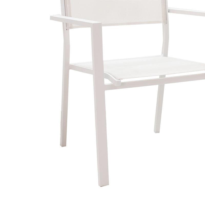 Scaun Moly, Antracit - Negru, 56x61x87 cm - Alb