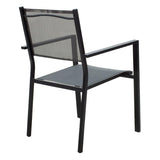 Scaun Moly, Antracit - Negru, 56x61x87 cm - Negru