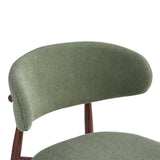 Scaun Moss, Stofa, Verde, 53x50x76 cm
