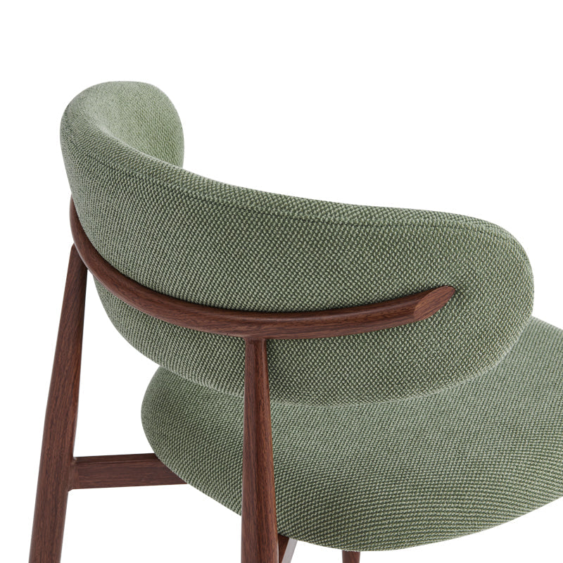 Scaun Moss, Stofa, Verde, 53x50x76 cm