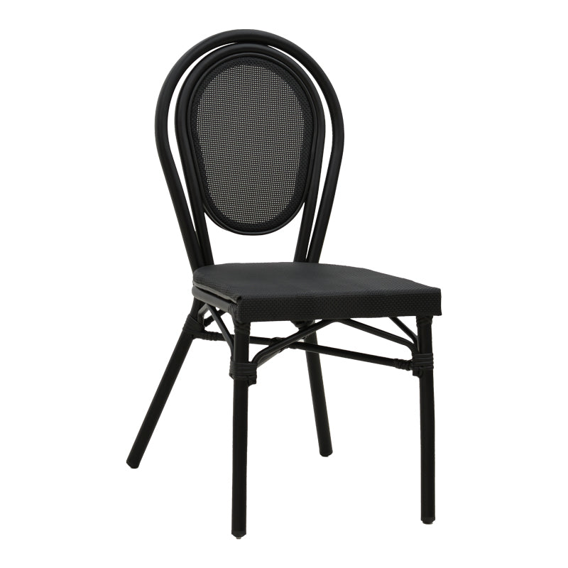 Scaun Nacia, Negru - Maro, 45x59x85 cm - Scaun Nacia, Negru - Maro, 45x59x85 cm