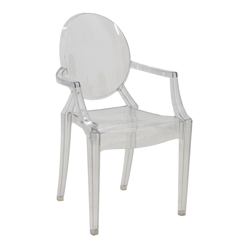 Scaun Narova PC Transparent, Multicolor, 43x48x92 cm