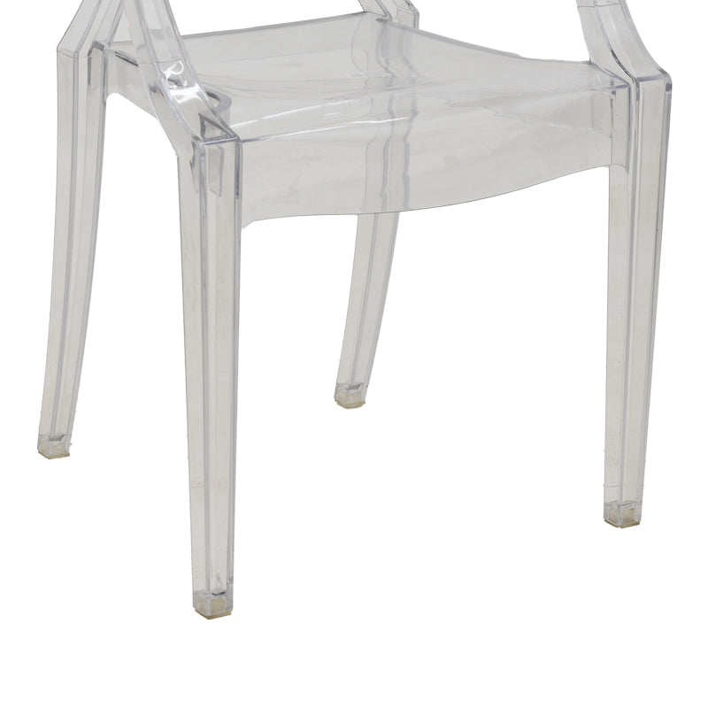 Scaun Narova PC Transparent, Multicolor, 43x48x92 cm