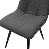 Scaun Nely, 47x61x85 cm - Gri