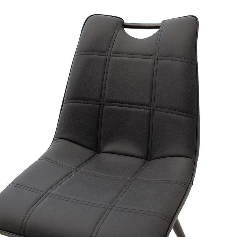 Scaun Nely, 47x61x85 cm - Negru
