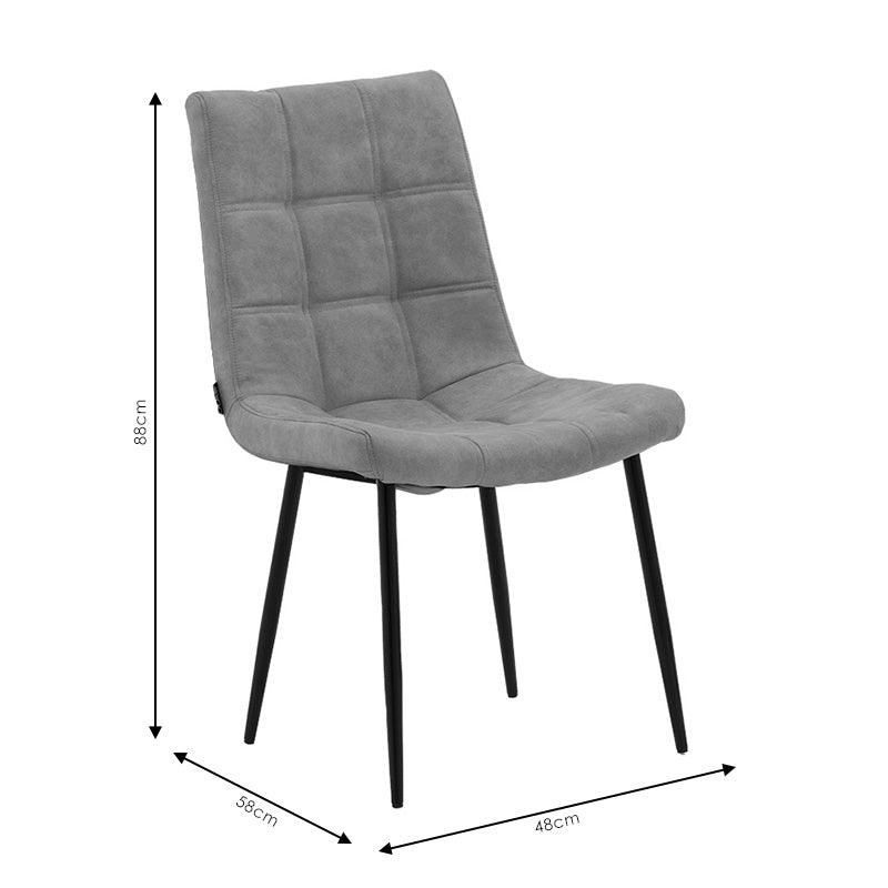 Scaun Nola, Maro, 58x48x88 cm