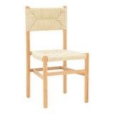Scaun Oarvine Natural-funie, Natural, 46x52x88 cm