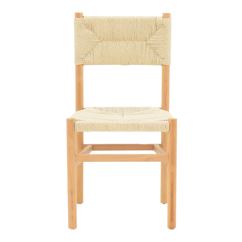 Scaun Oarvine Natural-funie, Natural, 46x52x88 cm