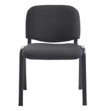 Scaun oaspeti stivuibil Anilian, negru, 55x44x77 cm