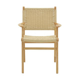 Scaun Olivier, Bej - Natural, 62x60x85 cm - Natural