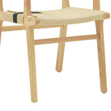 Scaun Olivier, Bej - Natural, 62x60x85 cm - Bej