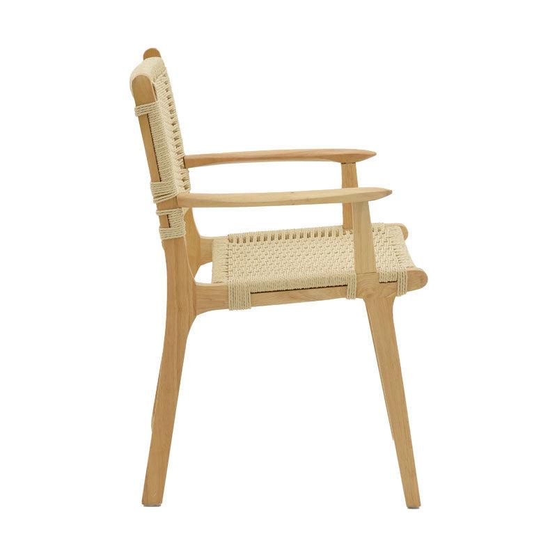 Scaun Olivier, Bej - Natural, 62x60x85 cm - Natural