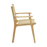 Scaun Olivier, Bej - Natural, 62x60x85 cm - Natural