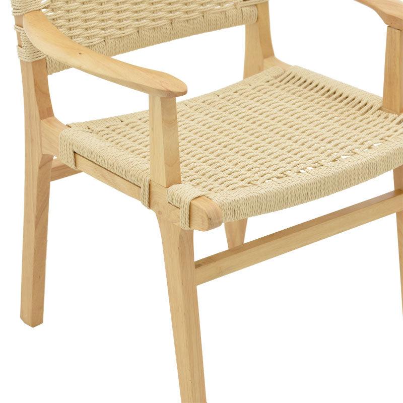 Scaun Olivier, Bej - Natural, 62x60x85 cm - Natural