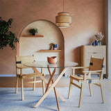 Scaun Olivier, Bej - Natural, 62x60x85 cm - Bej