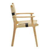 Scaun Olivier, Bej - Natural, 62x60x85 cm - Bej