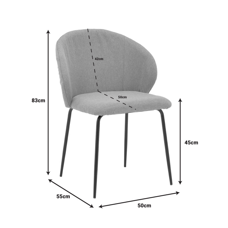 Scaun Olympian, bej, 50x55x83 cm