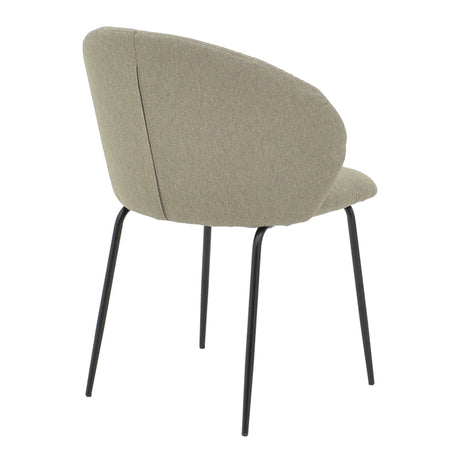Scaun Olympian tesatura, Gri, 50x55x83 cm